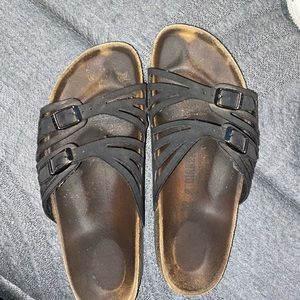 black birkenstock